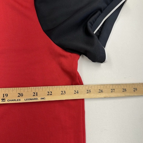 Polo by Ralph Lauren Red, Black, and White Polo Shirt - Picture 3 of 4